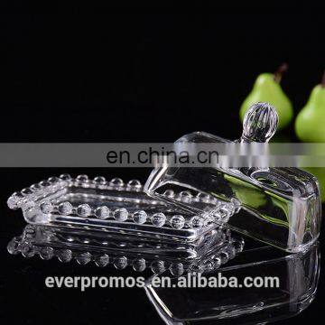 Wholesale High Quality Square Glass Dome with Small Glass Ball Base