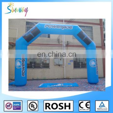 Sunway High Quality PVC Tarpaulin Inflatable Football Sport Arch Way, Inflatable Arches Rental