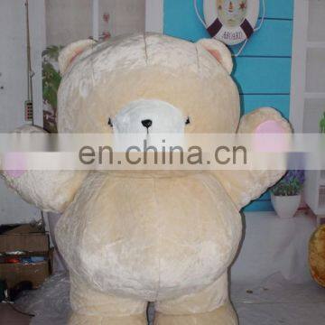 HI CE best selling giant inflatable teddy bear mascot costume for sale