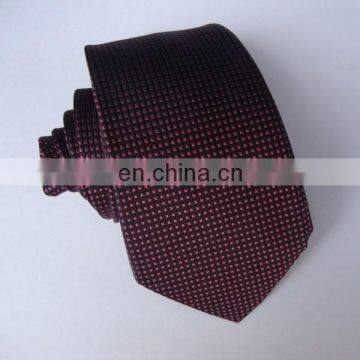 100% Silk Woven Necktie Customized Dotted Design