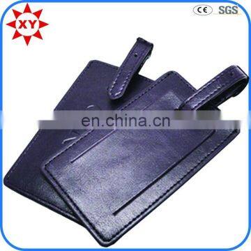 High Quality Personalized Bright Color Leather Luggage Tag photo-6