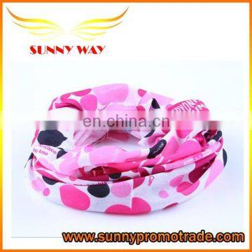 cheap promotional polyester multifunctional headwear for sports