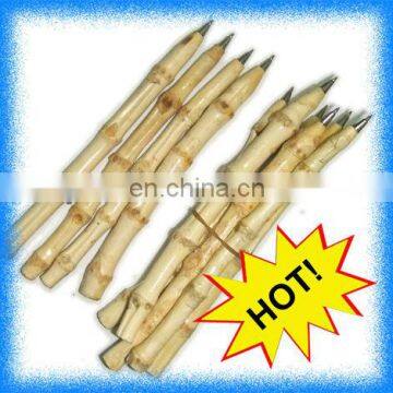 eco-friendly bamboo root ball pen