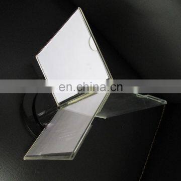 Made In China Cheap 3 Sides Clear Acrylic Rotated Menu Holder for Hotel and Restaurant photo-3