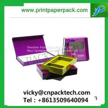 Custom Rigid Cardboard PVC Window Cosmetic Perfume Packaging Paper Boxes Baby Care Product Packaging Perfume Packaging Box Makeup Box photo-3