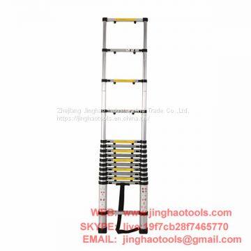 4.4m Aluminum Telescopic Ladder With Finger Gap