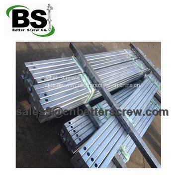 Helical Screw Ground Anchors Used for Tower Foundations photo-4