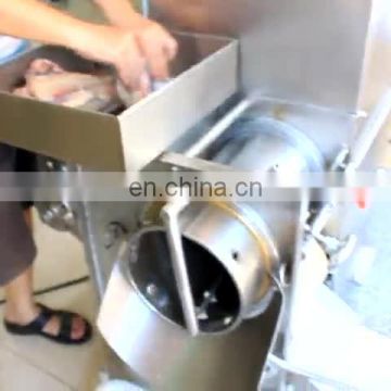 Electric Fish Bone Crusher Mincer Remover Removing Machine