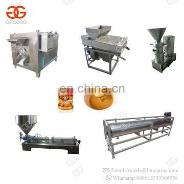 Continuous Electric Automatic Cocoa Bean Grinding Sesame Tahini Production Line Hummus Jam Peanut Butter Line Machine photo-4