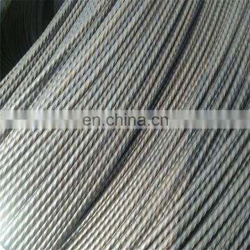 High quality High tensile carbon 1470Mpa 1770Mpa Spiral ribbed surface prestressed concrete pc steel wire