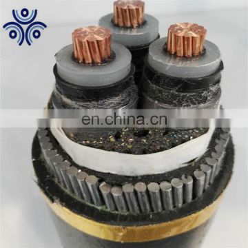 Cable manufacture 3Cx95mm2 XLPE insulated 11KV armoured cable