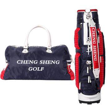 Chengsheng Blue Golf Staff Band and Boston Bag