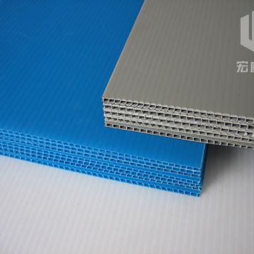 2-7mm Printable PP Plastic Corrugated Sheet