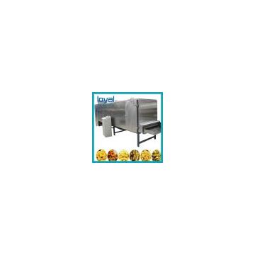 Wheat Flour Puffed Snack Foods Making Production Extruder Machine