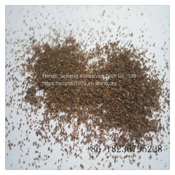 30/60 sandblasting sand price garnet sand brown