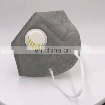 Odor-filtering Active Carbon Air Pollution Mask with Valve