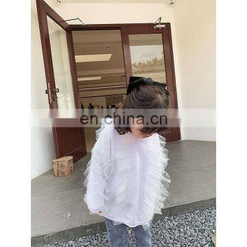 8276/Dress Beautiful Comfortable Spring Sweatshirts for Baby Girls Cotton Boutique Girls Loose Top
