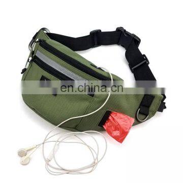 Pouch Dog Treat Training Waist Belt bag waist bag for walking dog, Storage Fanny Pack and Waste Bag Dispenser