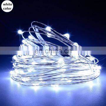 Led Copper Silver Wire String Light 2m Battery Operated Fairy Lights photo-6