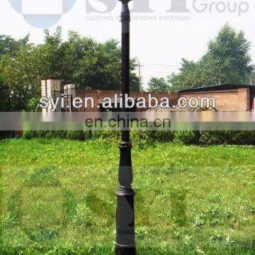 Iron Casting Courtyard Lamp Pole