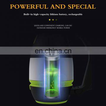 Multifunction Rechargeable Table Lamp Portable Flashlight Outdoor Portable Camping Light With Power Bank photo-7