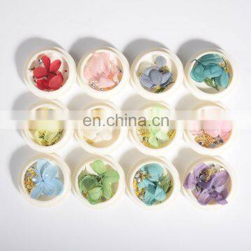 Superior quality New arrival fashion dry flower nail art sticker decoration