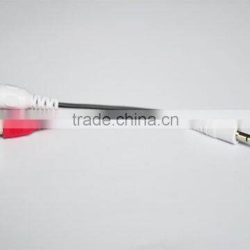 China Wholesaler 3.5mm to 2 Rca Plug Stereo Audio Cable photo-4