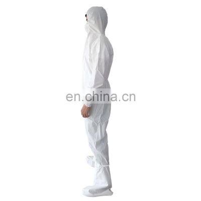 Chemical Food Industry Painting Type 5 6 Disposable Microporous Coveralls photo-3