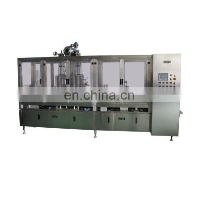 Horizontal Plastic Cup Fill And Seal Machine For Pre-made Plastic Cup