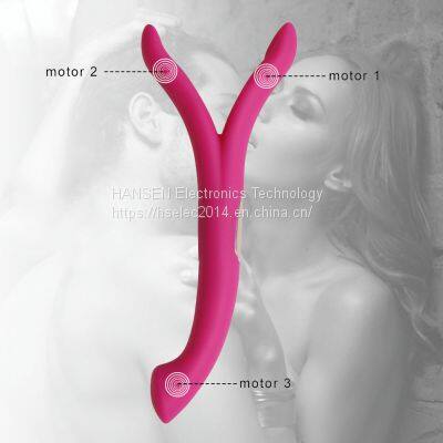3 positions g spot vibrator used for both men and women clitoral stimulator sex toys