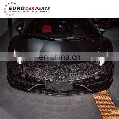 High Quality LP700 LP720 SVJ Forged Carbon Fiber Kit for LP700 LP720 Carbon Finber Front Bumper Rear Wing and Diffuser photo-3