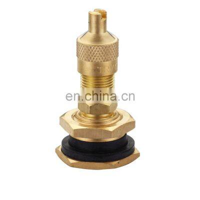 Large Bore Tubeless Truck Tyre Valve With Spud And Stem TRJ670-03