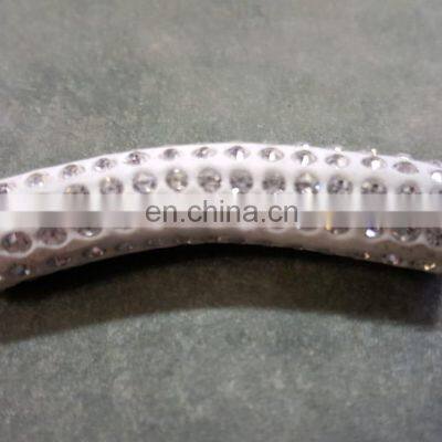 China Natural Stone Crystal ab Round Shape Beads, White Crystal AB for Jewelry photo-2