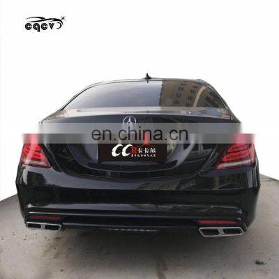 High Quality S65 A.m.g Bumper Body Kit for Mercedes Benz S W222 Side Skirts