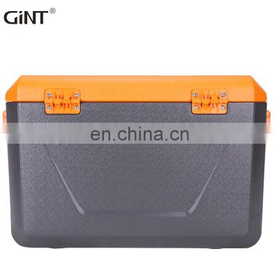 GiNT 60L Eco Friendly Food Grade PP Material Ice Chest Cooler Boxes Ice Cooler Box for with 4 Cup Holders