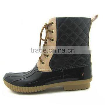 PVC Warm Ankle Snow Boots for Ladies