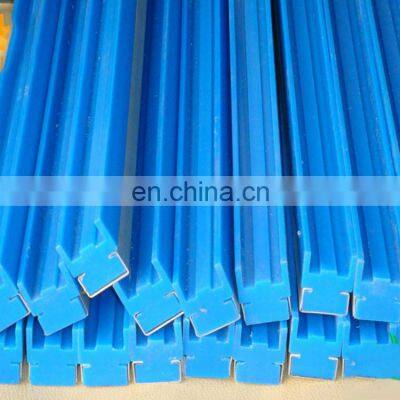 UHMWPE sliding conveyor guide rails/chain guide/plastic roller chain