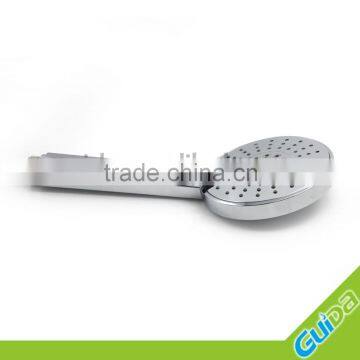 G1/2" male thread adjustable water saving hand shower/shower head chrome