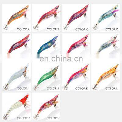 Multiple Colors 18.5g/11cm Hard Fishing Shrimp Baits Luminous Squid Jig Lures photo-3