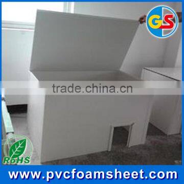 Environmental PVC Foam Sheet / Clear PVC Sheet 7mm