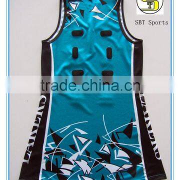Custom Made Sublimation Team Netball Dress photo-2