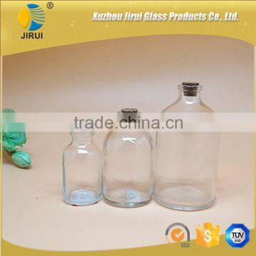 mini glass aroma diffuser bottle with crimp top