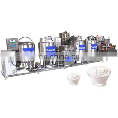 Lab Scale Strawberry Flavored Yogurt Production Line Yoghurt Making Machines