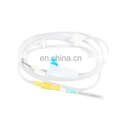 New Style Universal Basic Medical Liquid Infusion Transfusion Tube System Infusion Set With Y Site