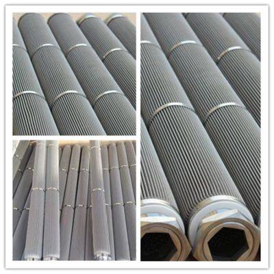 Industrial stainless steel sintered filter element