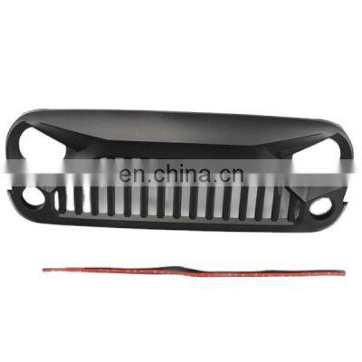 Car Grille  For Jeep Wrangler JK  2007-On car grille auto grille Exterior parts