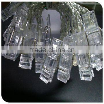 2015 New Design Spring Clip Led Battery Powerd Light ,christmas Light,party Decorate photo-5