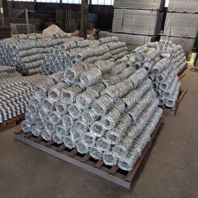 Galvanized Barbed Wire Field Fence Farm Fence Cattle Fence Field Fence Grassland Fence photo-3