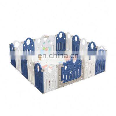 China Factory Directly Price Playpen 12 2 Plastic Gate With Slide And Swing