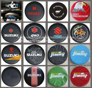 Custom Car Wheel Spare Wheel Cover Tyre, Spare Tire Cover, PVC, PU, Oxford, Nylon, Pajero Spare Tire Cover